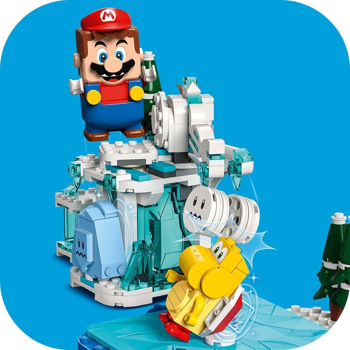 Set zgjerimi LEGO® Super Mario™ 71417 Snow Adventure with Fliprus, 567 pjesë