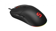 Maus SPC Gear GEM PMW3325 - USB, e zezë