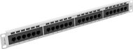 Panel rrjeti Lanberg1U 19" 24x RJ-45 Cat.6, i hirtë