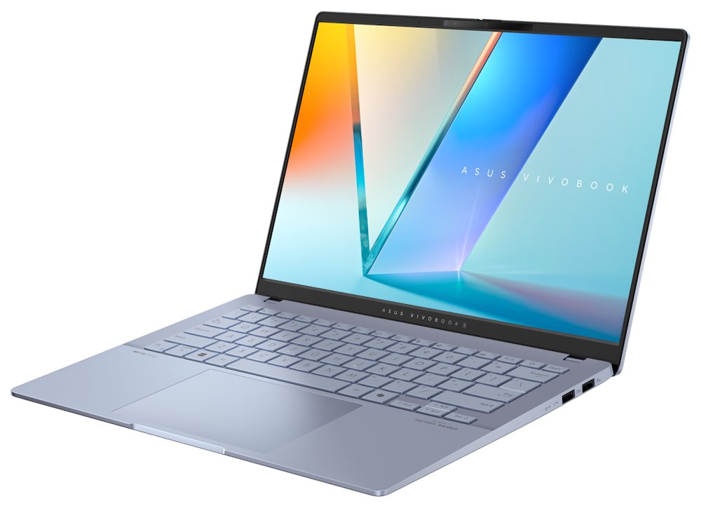 Laptop ASUS Vivobook S14 S5406SA, 14" OLED WUXGA, Ultra 5, 16GB RAM, SSD 512GB, Mist Blue