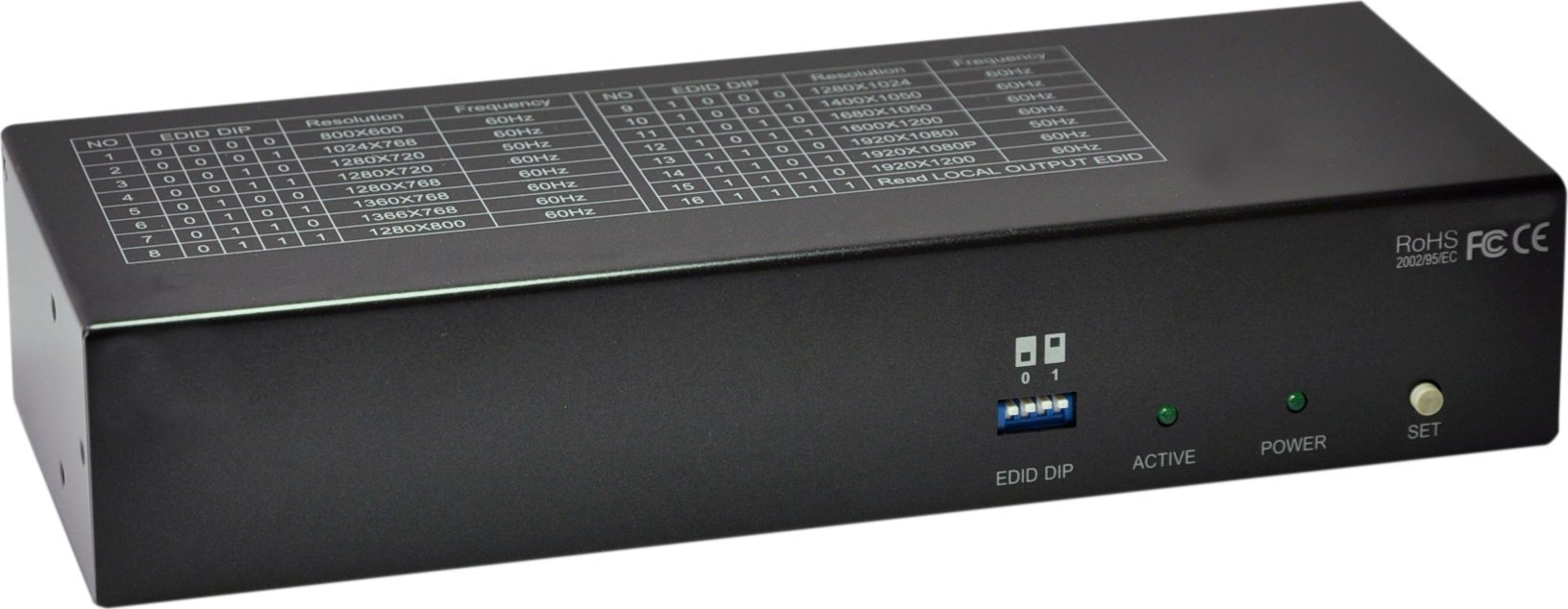 Transmetues HDMI Over Cat.5 LevelOne HVE-9118T, 300m, 8 dalje RJ45, i zi