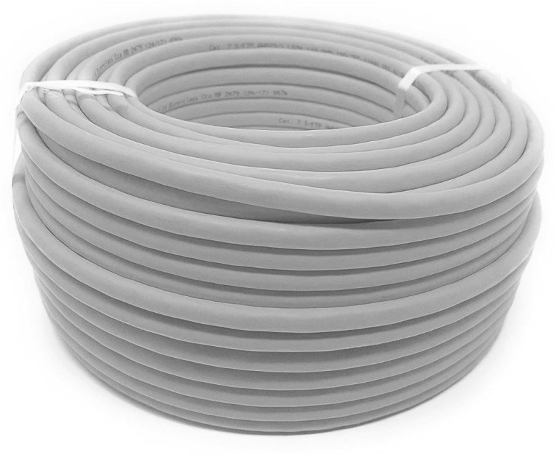Kabllo rrjeti Techly TechlyPro F UTP Cat6, 4x2, 100m, bakër 100, gri