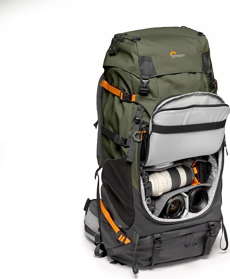 Çantë shpine fotografike Lowepro PhotoSport Pro 70L AW IV S/M, 70L, rezistente ndaj motit, gri