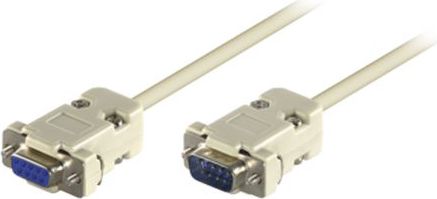 Kabllo zgjatuese D SUB, 9 pin, mashkull femër, 5m