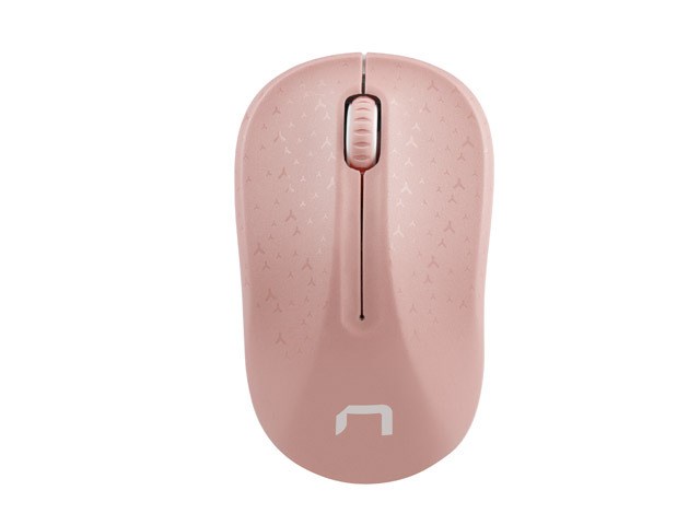 Maus Natec Toucan, RF Wireless, rozë
