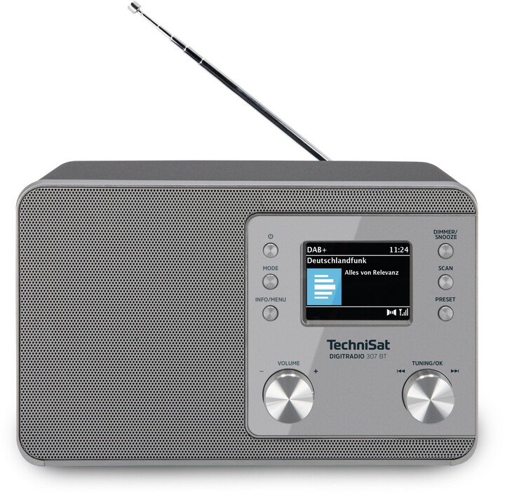 Radio TechniSat DigitRadio 307 BT, e argjendtë