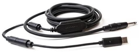 Kabllo Ubisoft Rocksmith Real Tone, për PC PS3 Xbox 360, i zi