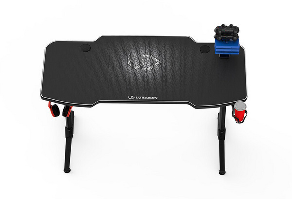 [OUTLET] Tavolinë Ultradesk Frag, e zezë / hirtë