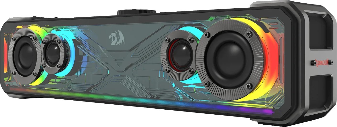 Soundbar Redragon GS817, Bluetooth 5.3, RGB, i zi