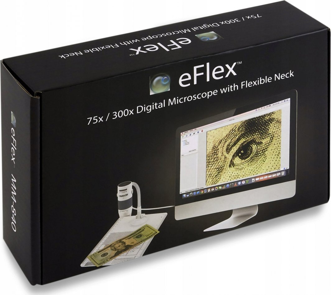 Mikroskop digjital Carson eFlex MM-840, 75x 300x, dritë LED, me USB