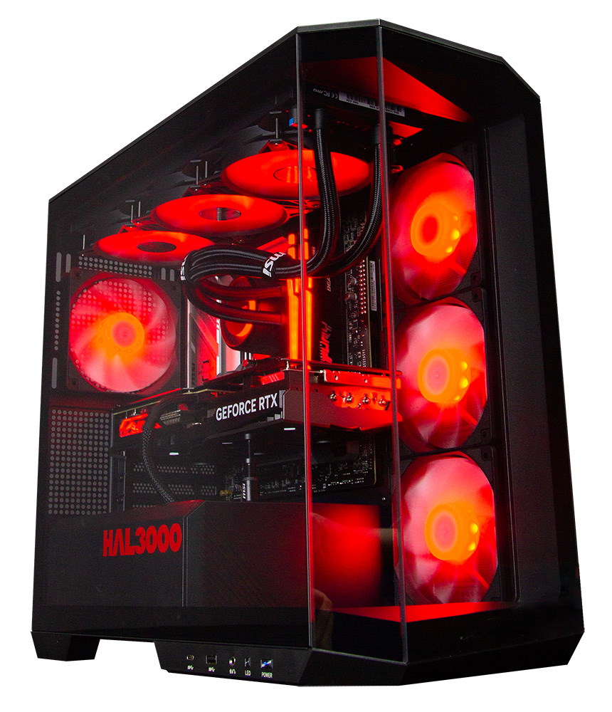 Kompjuter HAL3000 Master Gamer Zero, Intel Core i7-14700F, 32GB RAM DDR5, Nvidia GeForce RTX 4070 Ti Super, 1TB PCIe4 SSD, Windows 11, i zi