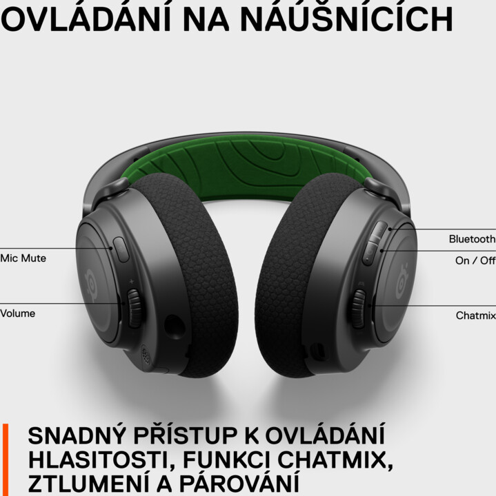 Kufje SteelSeries Arctis Nova 7X, të zeza