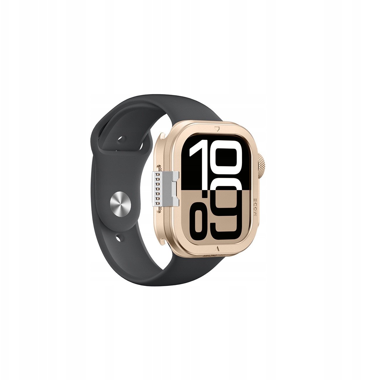 Mbrojtëse për Apple Watch Amazingthing Titan Pro, 46mm, alumin, ari