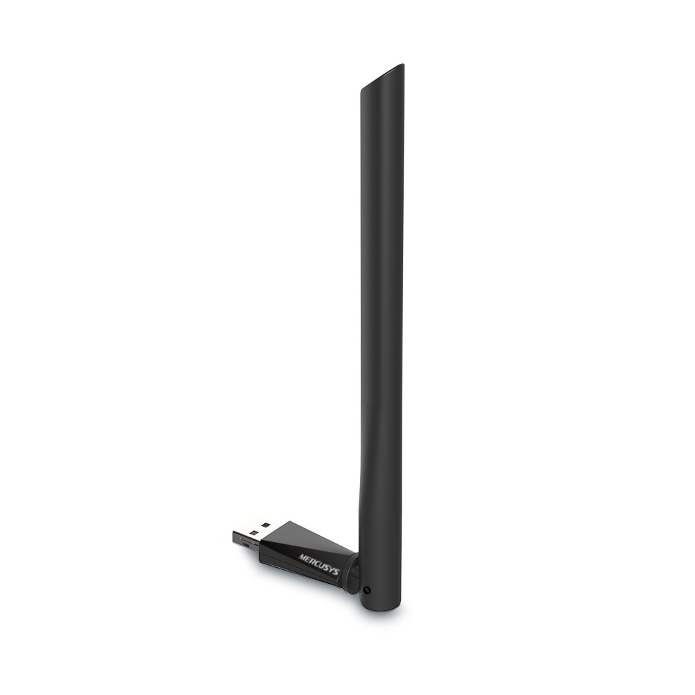 Kartë rrjeti WiFi Mercusys MU6H AC650, USB, Dual Band, e zezë