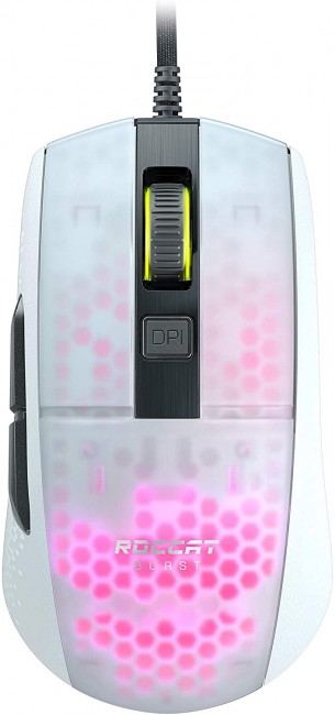 Maus Roccat Burst Pro Aimo (ROC-11-746), i bardhë