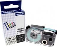 Shirit për printer Casio, 8 m, i zi