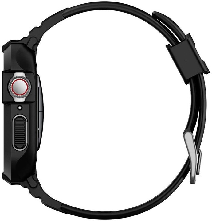 Rrip Spigen Rugged Armor Pro për Apple Watch 6 / SE / 5/4 40 mm, i zi