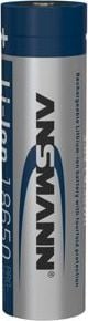 Bateri rikarikuese Ansmann 18650, 3400mAh, Li Ion