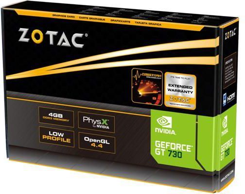 Kartë grafike GeForce GT 730 Zone 4GB DDR3 (ZT-71115-20L)