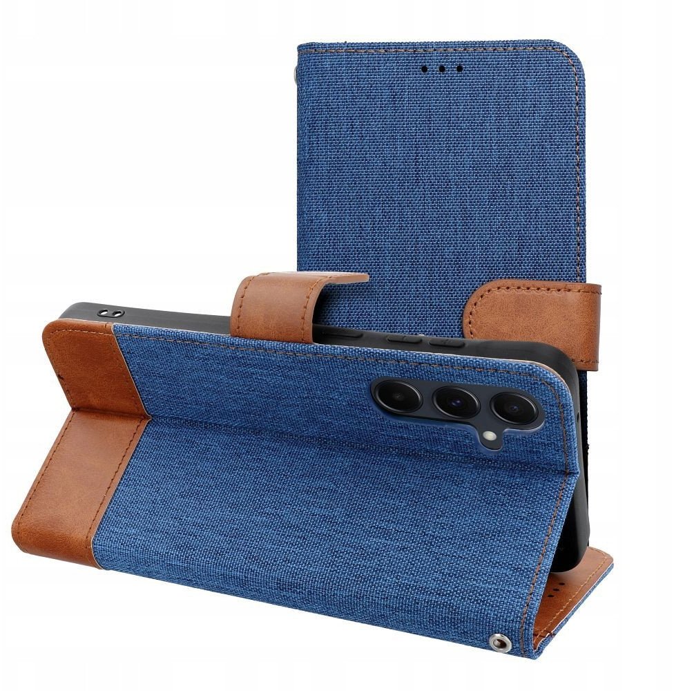 Mbulesë telefoni Jeans Book Case Xiaomi Redmi 14C, libër, blu