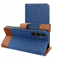 Mbulesë telefoni Jeans Book Case Xiaomi Redmi 14C, libër, blu