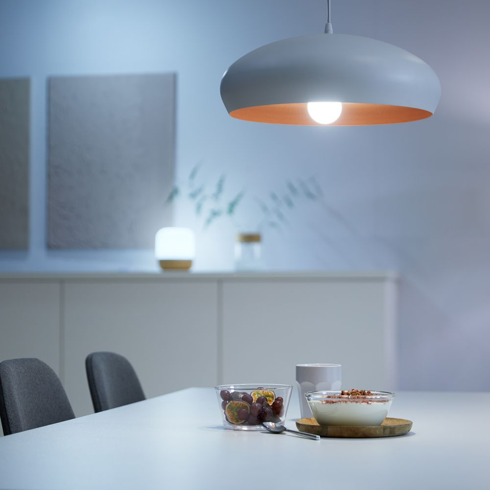 Llambë inteligjente Philips WiZ Colour E27, 60W ekuivalente, WiFi, shumëngjyrëshe