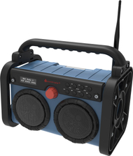 Radio kantieri Soundmaster DAB85BL, DAB, IP44, blu e zezë