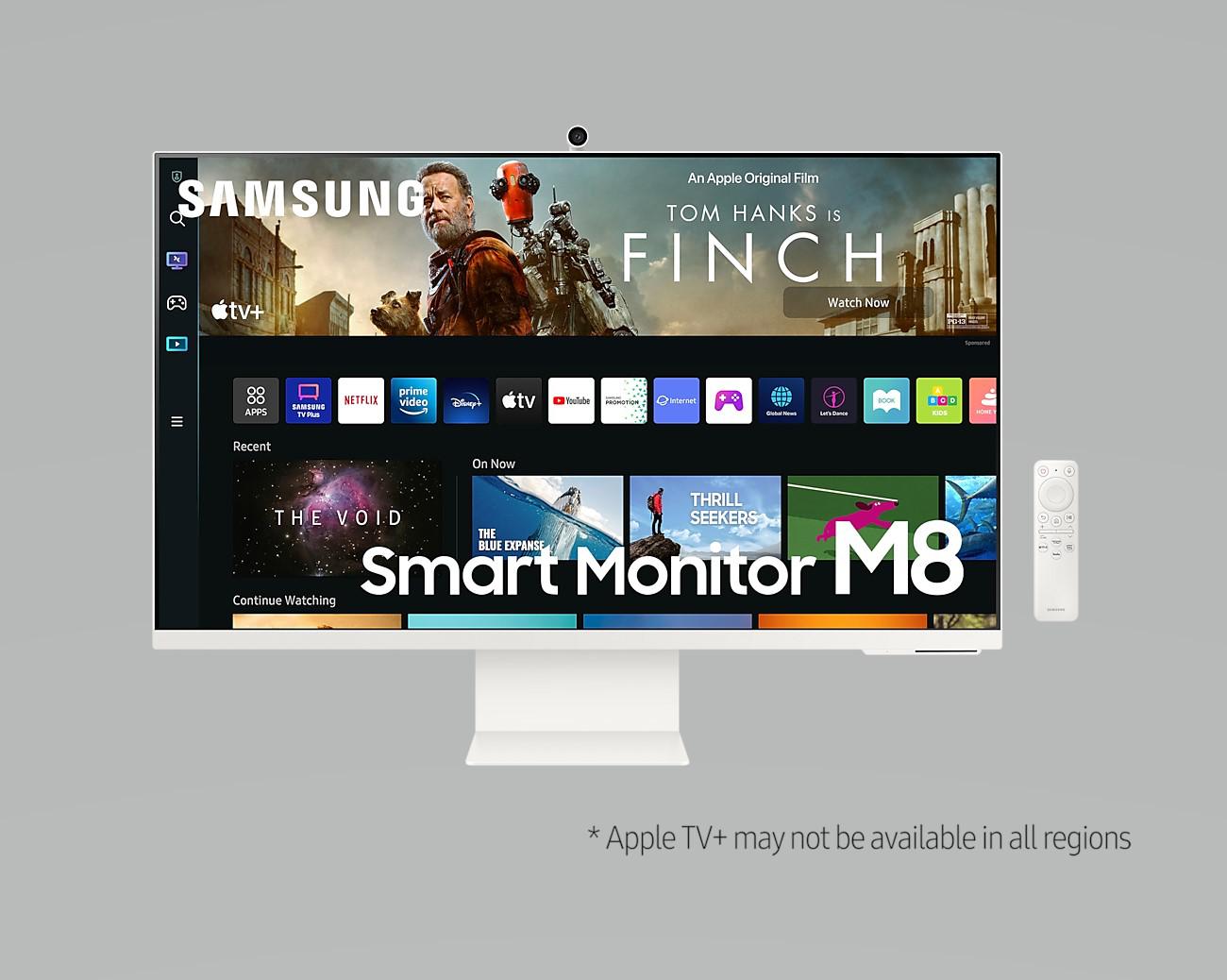 Monitor Samsung LS32BM801UU, 32", 4K Ultra HD, i bardhë