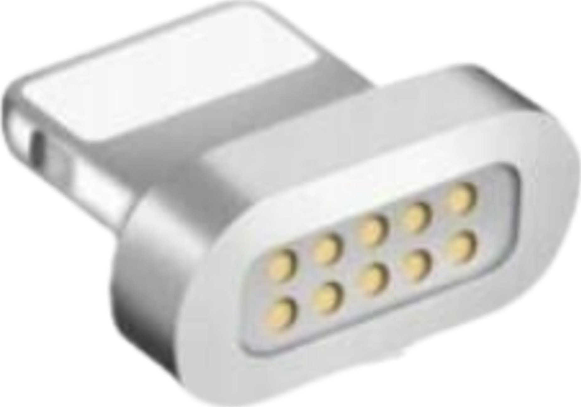 Adapter magnetik USB Libox LB0156, Lightning, argjendtë