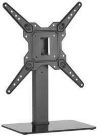 Mbajtëse tavoline për TV Gembird TV Stand Swivel, 23–55", deri 40kg, e zezë
