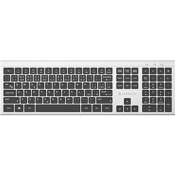 Tastierë wireless Eternico KSB3002S, Bluetooth, layout CZ SK, e zezë
