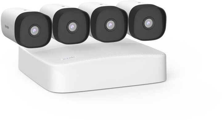 Set sigurie Tenda K4P-4TR Video - NVR 4-kanale+ 4x kamera IP