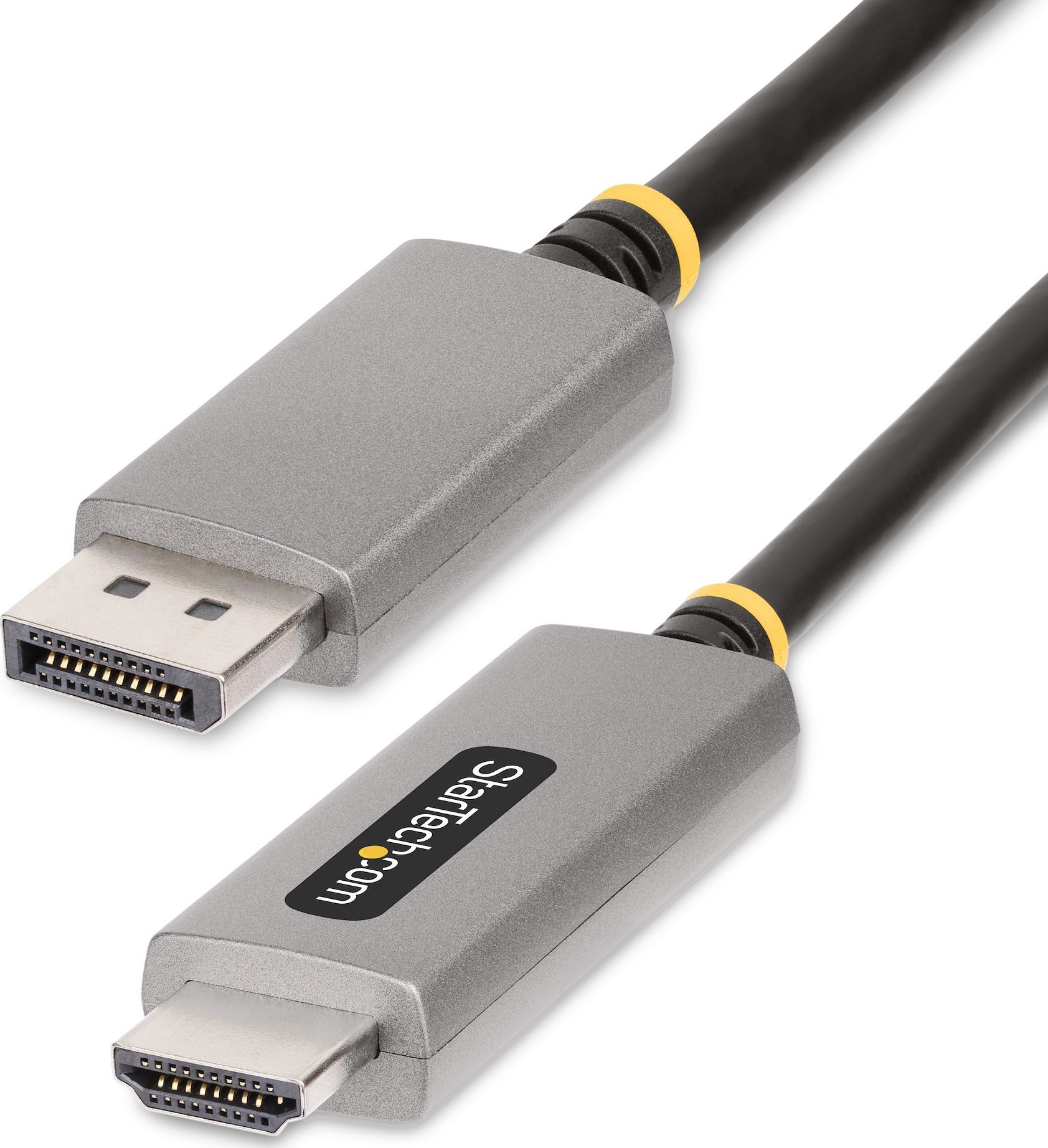 Kabllo aktive StarTech.com DisplayPort në HDMI, 2m, 8K 60Hz, e zezë