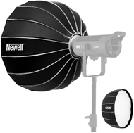 Softbox parabolik Newell 65 cm, mount Bowens, me grid, i zi