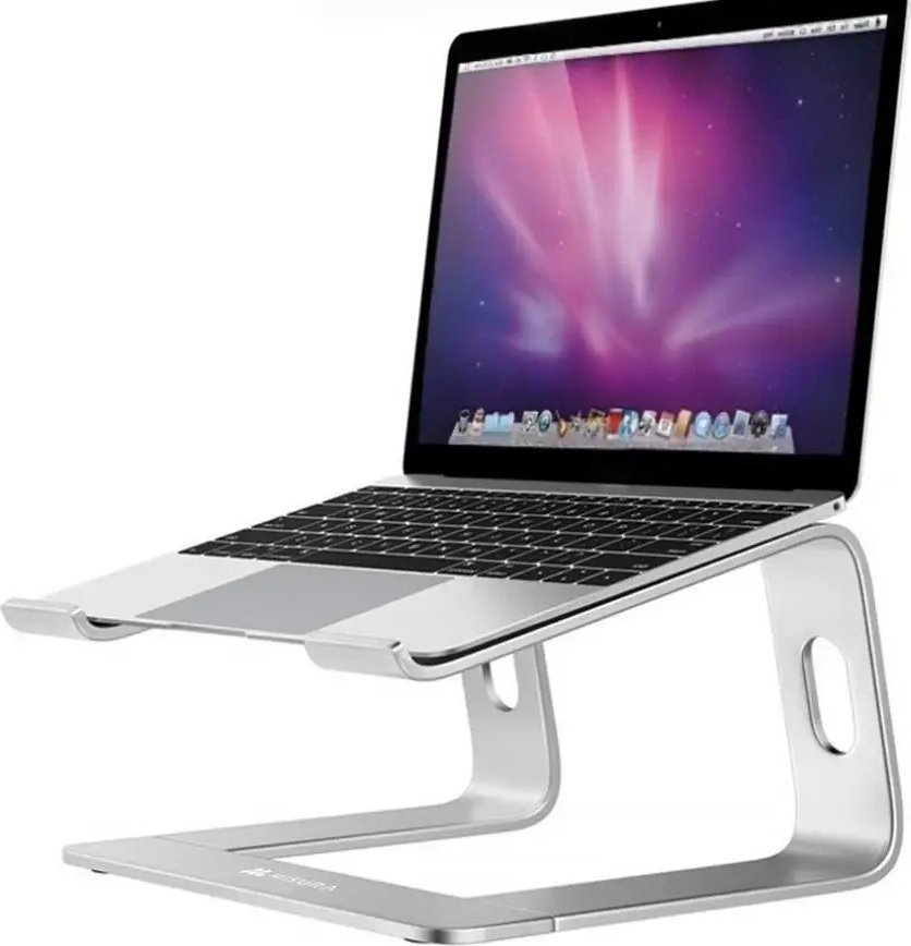 Standi për laptop Misura ME08, deri 15.6", i argjendtë