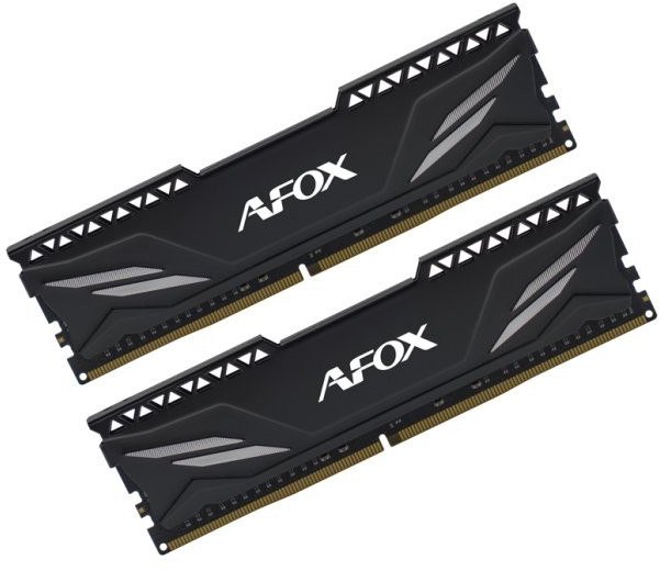 Memorie RAM Afox Gaming DDR4 AFLD432PH1CADB, 32GB 2x16GB, 3200MHz CL16 XMP2, e zezë