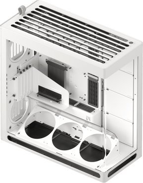 Куќиште PC HAVN HS420 VGPU, mid tower, калено стакло, бело