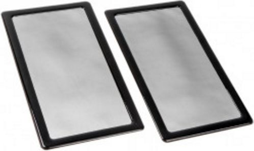 Filter pluhuri DEMCiflex DF0699, set për Dan Cases A4 SFX, montim i jashtëm, i zi