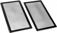 Filter pluhuri DEMCiflex DF0699, set për Dan Cases A4 SFX, montim i jashtëm, i zi