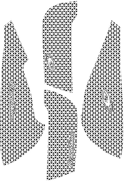 Shtresa për maus Xtrfy M4 Lizard Skins DSP, të bardha