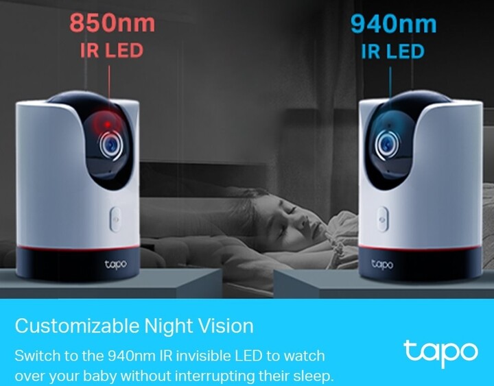 Kamerë e brendshme TP-LINK Tapo C225, e bardhë / zezë