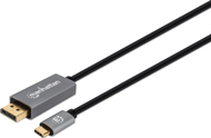 Kabllo Manhattan USB C në DisplayPort 354844, 8K 60Hz, 2m, e zezë