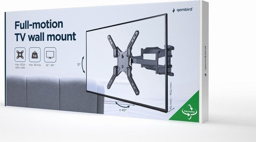 Mabjtës televizori Gembird TV SET ACC, 32-60"