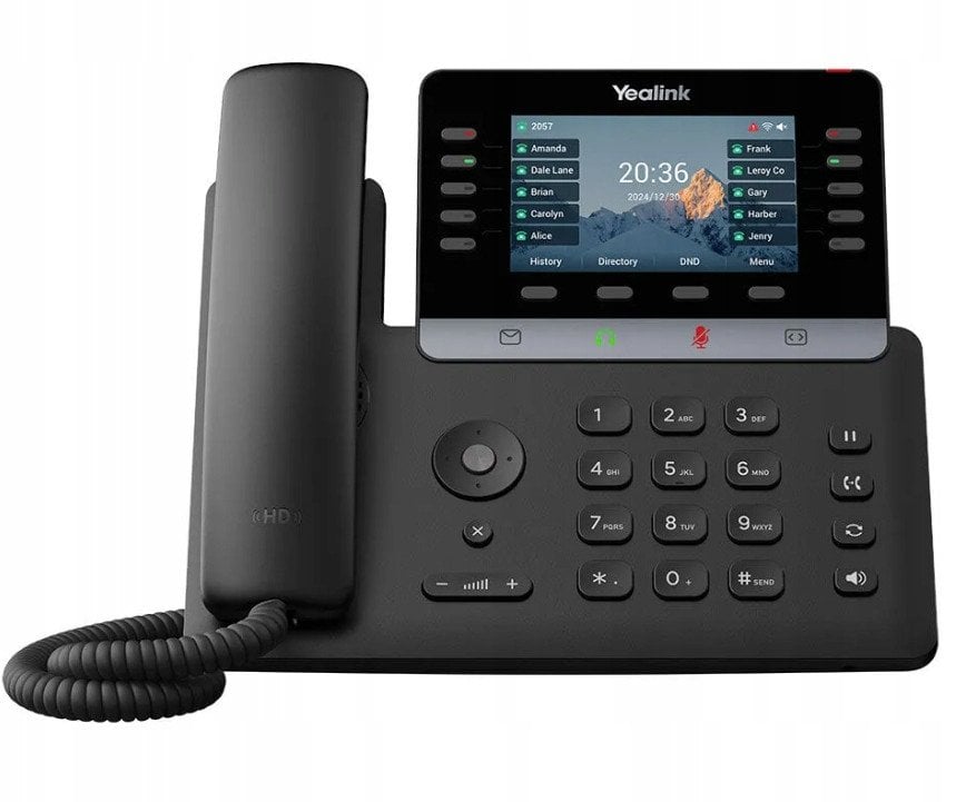 Telefoni IP Yealink SIP-T74W, VoIP, ekran me ngjyra, i zi