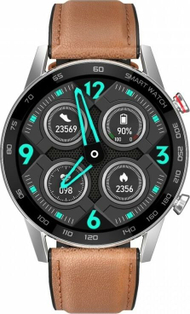 Smartwatch Oromed Steps, monitorim tensioni, thirrje dhe SMS, i zi