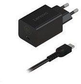 Adapter karikues Lenovo GaN Nano 65W, USB C, 1.8m, i zi