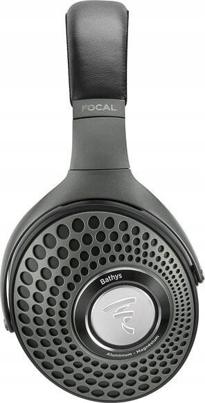 Kufje wireless Focal Bathys, Bluetooth USB DAC, ANC, të zeza argjendi