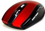 Глушец Media-Tech Raton, wireless, USB, црна и црвена