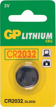 Bateri litiumi GP CR2032, 3V, 1 copë