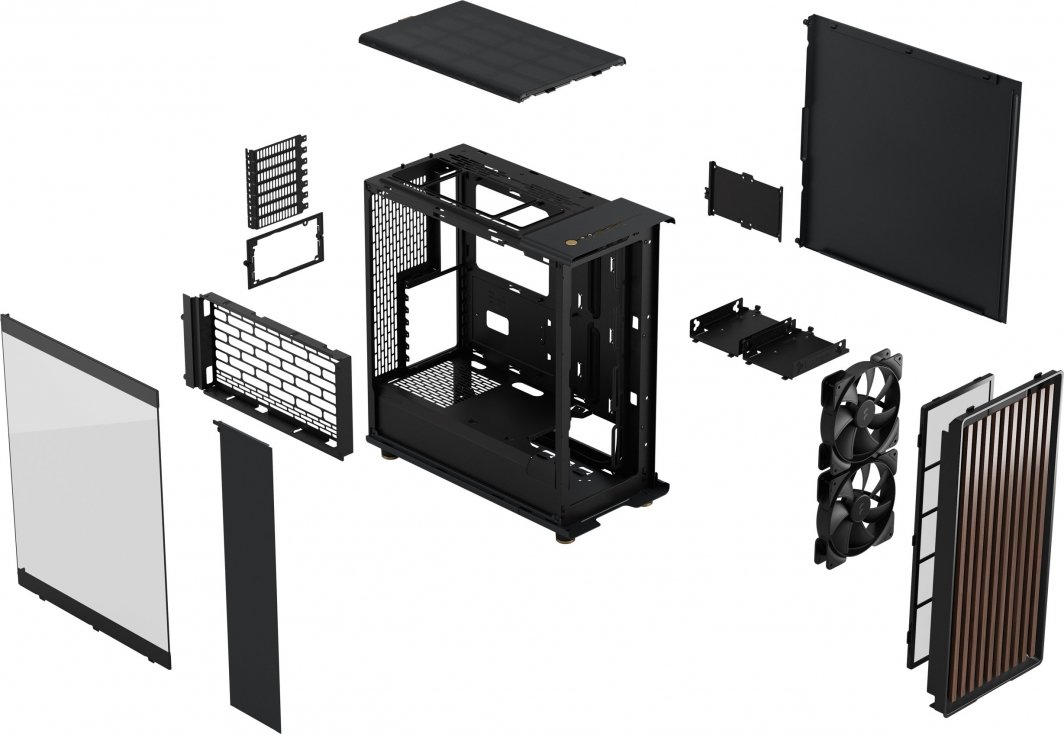 Kasë Fractal Design North, Midi Tower